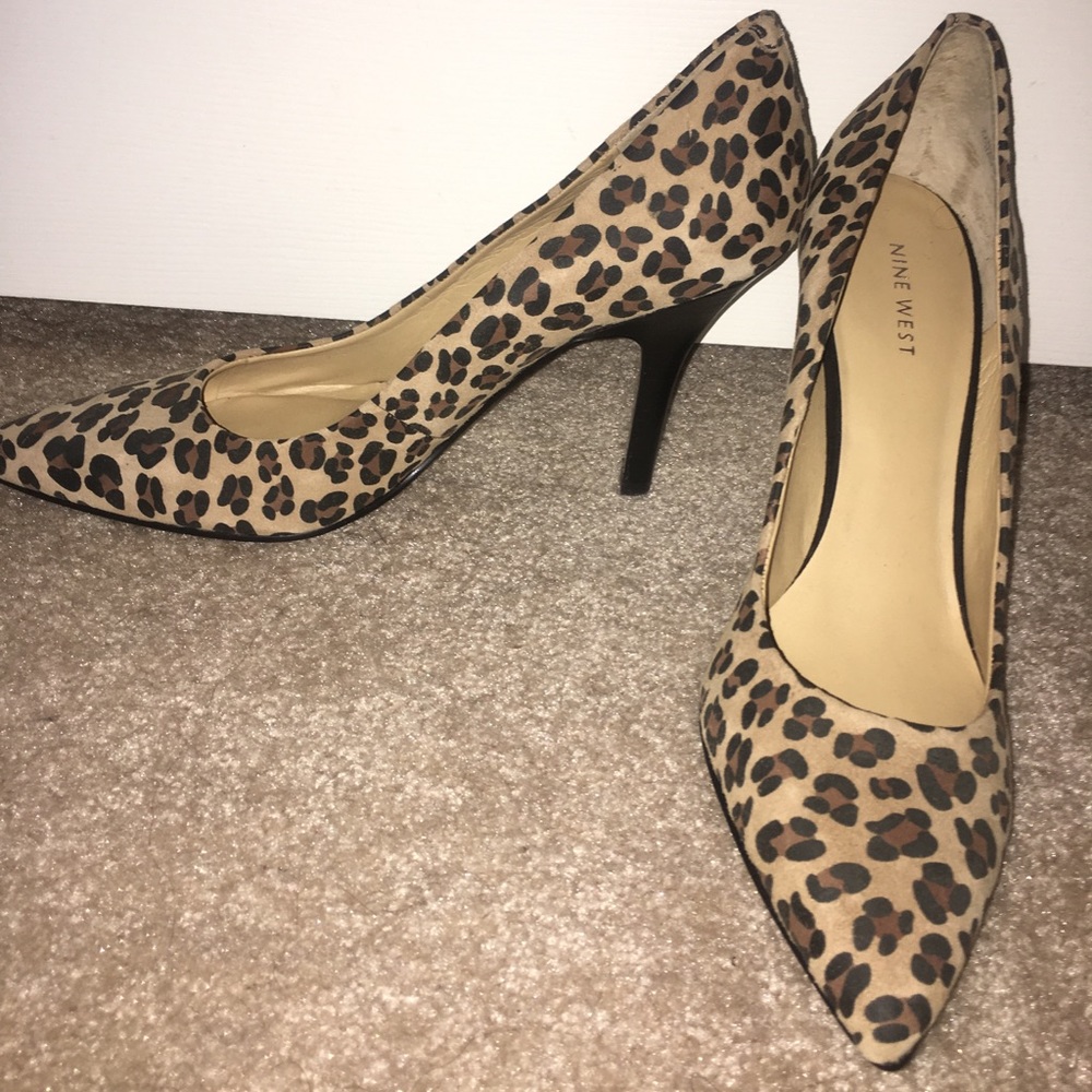 Leopard Pump Heels